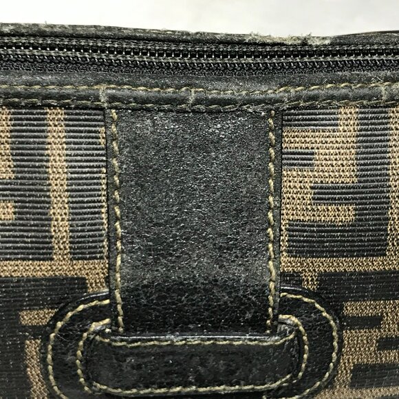 FENDI Vintage 1980's Zucca Crossbody / Shoulder Bag - Picture 4 of 16